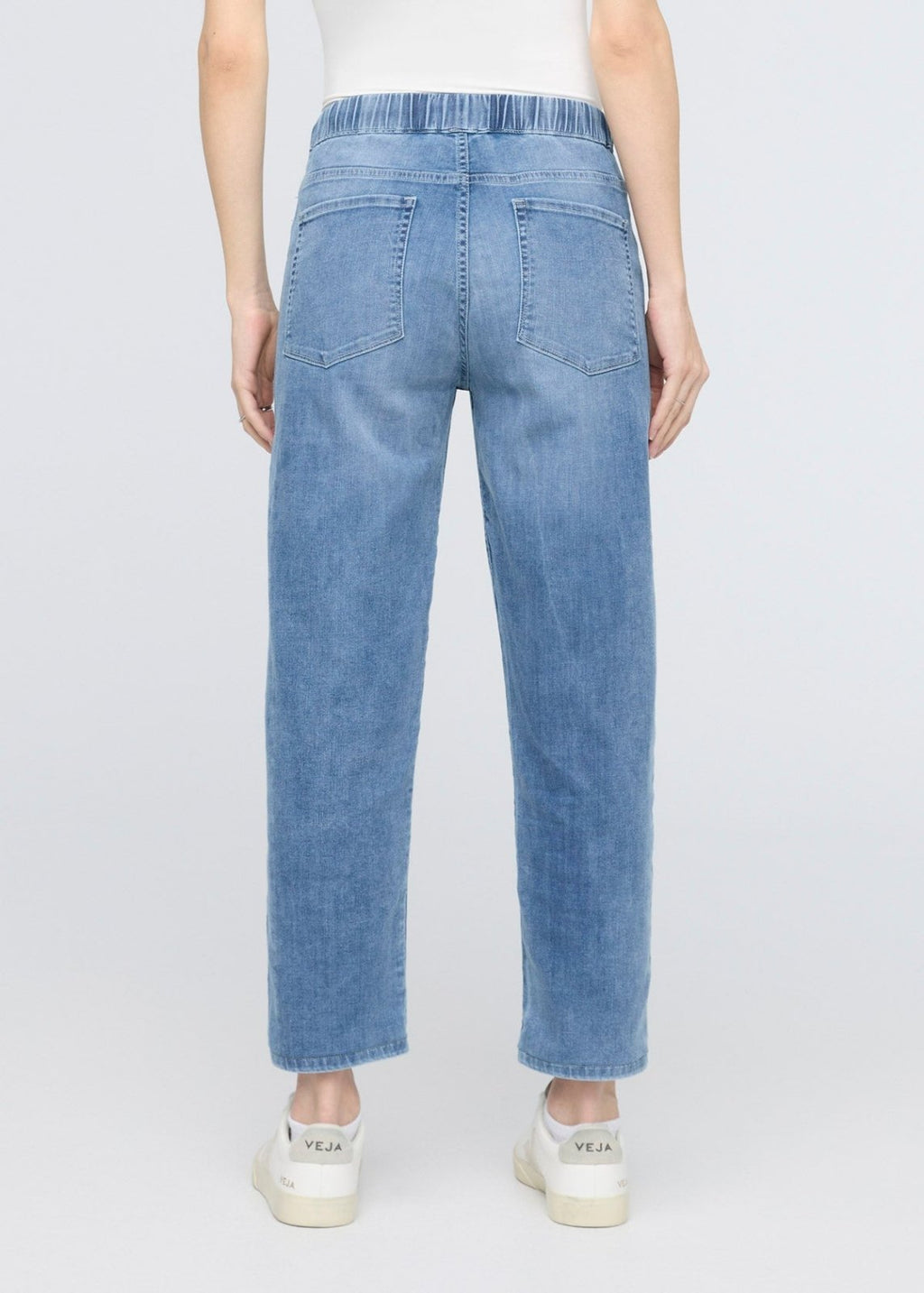 Performance Denim Lite Harbour Pant - Light Stone